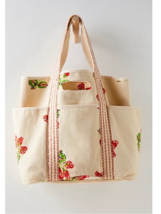 Free People Handbags - Free People Caravan Tote Strawberry